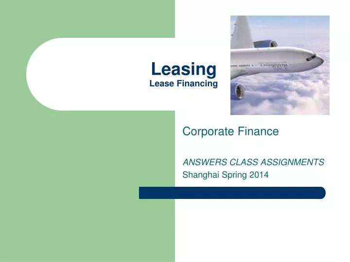 leasing lease financing