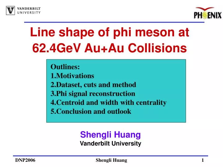 line shape of phi meson at 62 4gev au au collisions