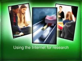 using the internet for research