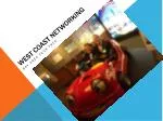 West Coast Networking - slide 1
