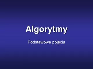 algorytmy