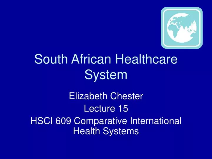 south african healthcare system