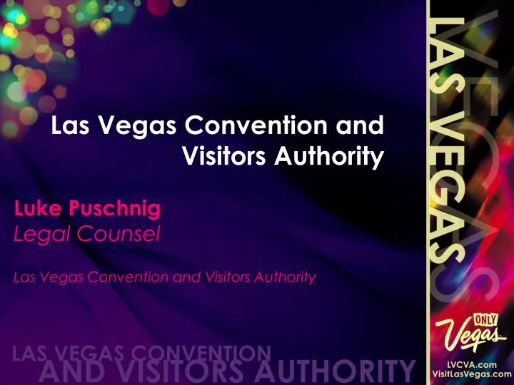 las vegas convention and visitors authority