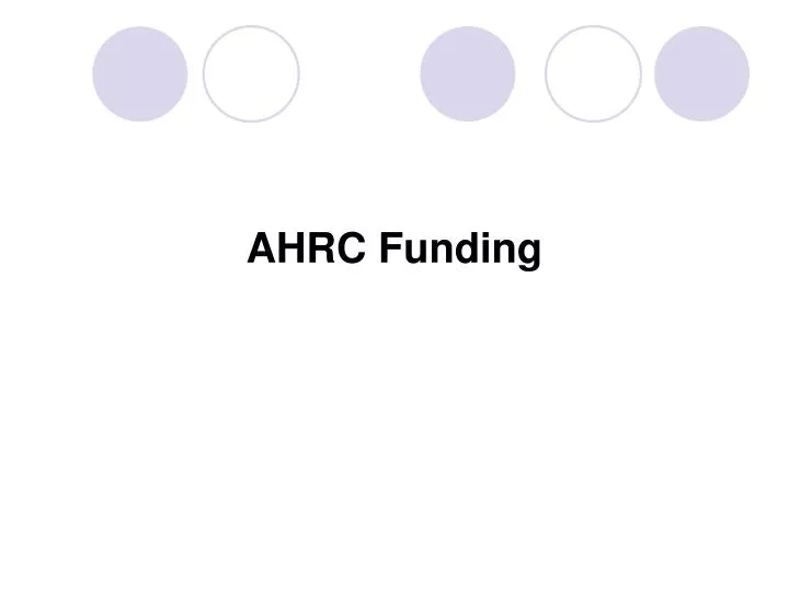 ahrc funding