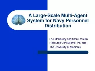 A Large-Scale Multi-Agent System for Navy Personnel Distribution