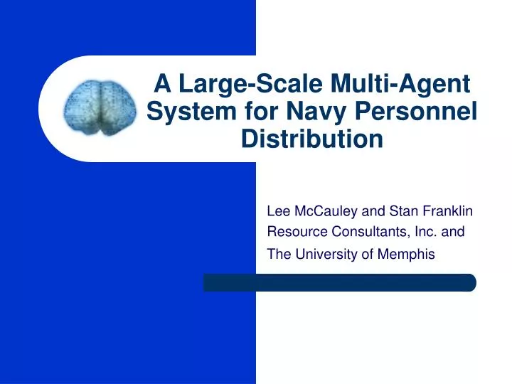 a large scale multi agent system for navy personnel distribution