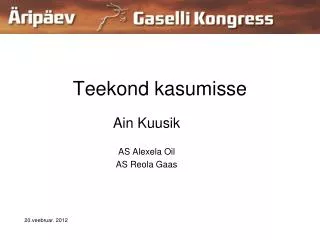 teekond kasumisse