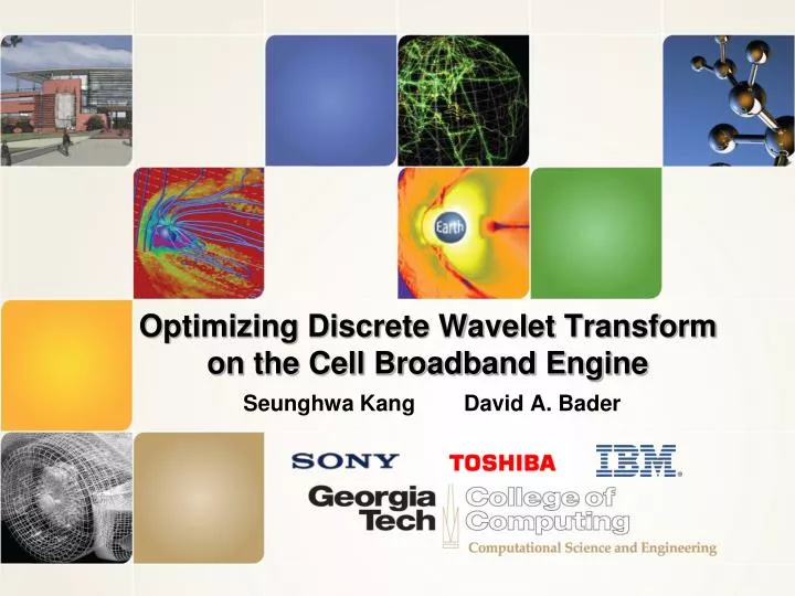 optimizing discrete wavelet transform on the cell broadband engine