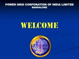 POWER GRID CORPORATION OF INDIA LIMITED BANGALORE