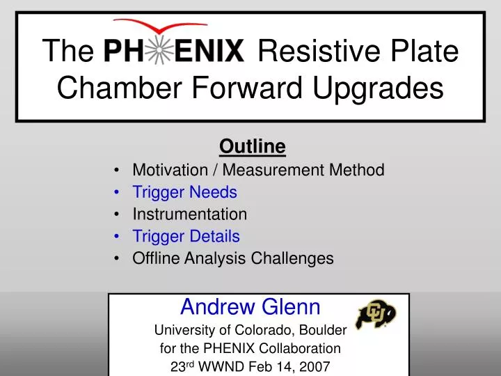 the resistive plate chamber forward upgrades