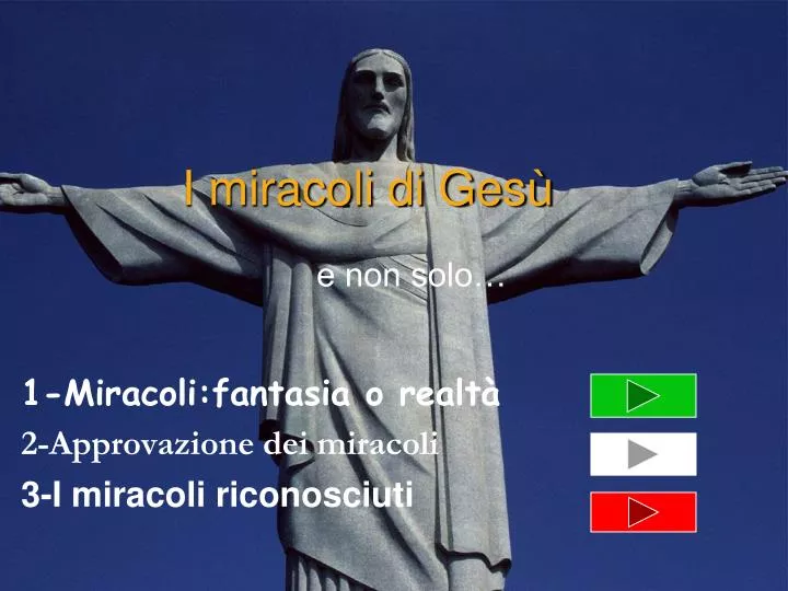 i miracoli di ges