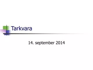 tarkvara
