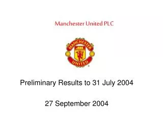 Manchester United PLC