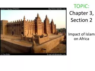 TOPIC: Chapter 3, Section 2