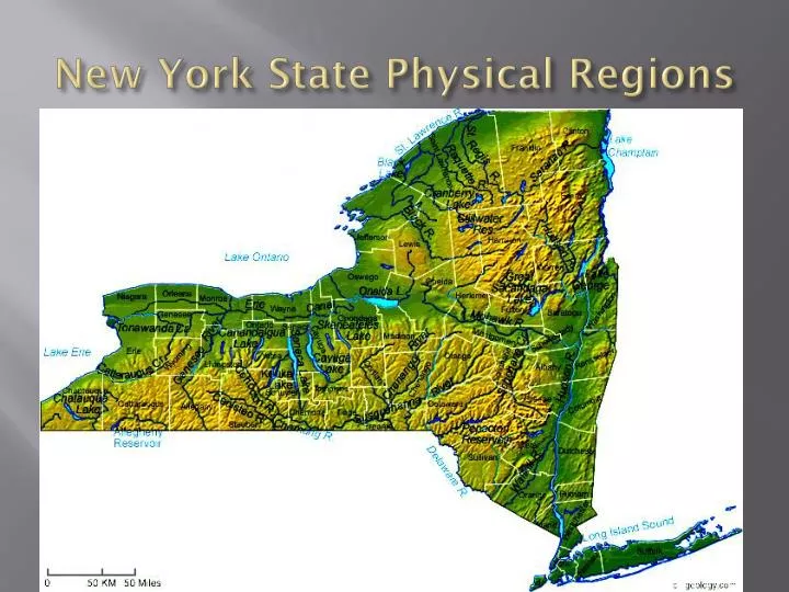 new york state physical regions