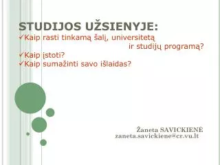 aneta savickien zaneta savickiene@cr vu lt