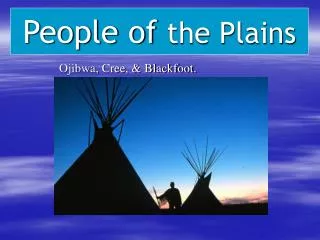 People of the Plains