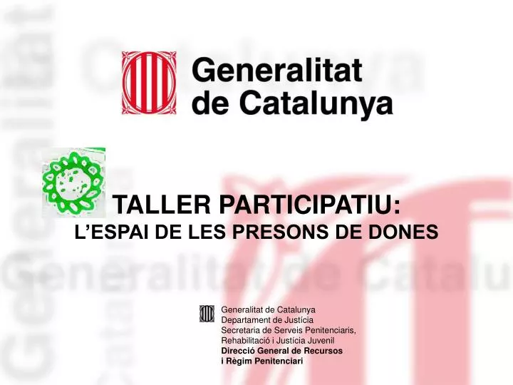 taller participatiu l espai de les presons de dones