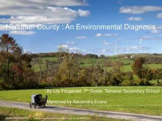 Herkimer County : An Environmental Diagnosis