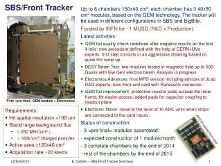 SBS/Front Tracker