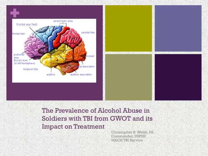 the prevalence of alcohol abuse in soldiers with tbi from gwot and its impact on treatment