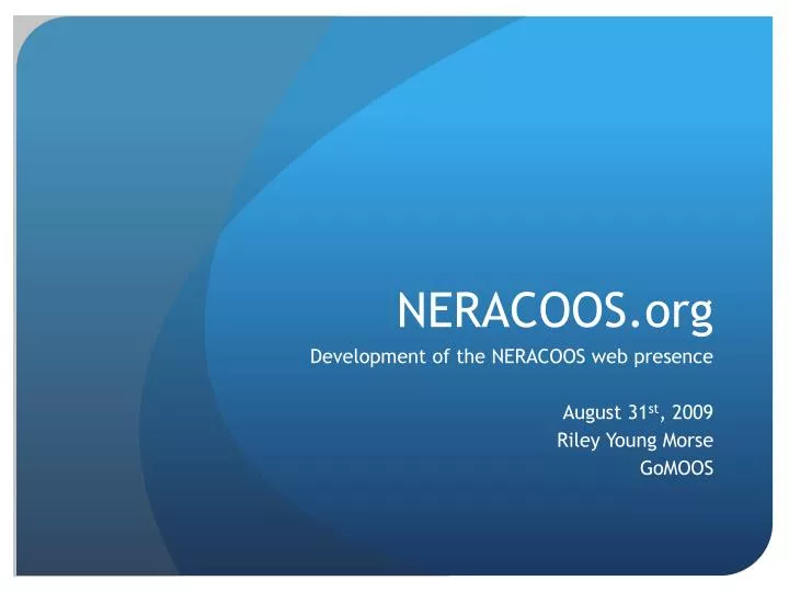 neracoos org