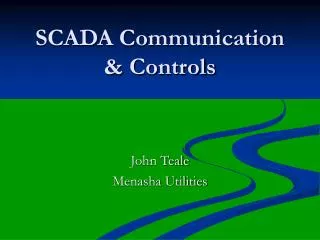 SCADA Communication &amp; Controls