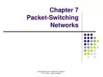 Chapter 7 Packet-Switching Networks - slide 1
