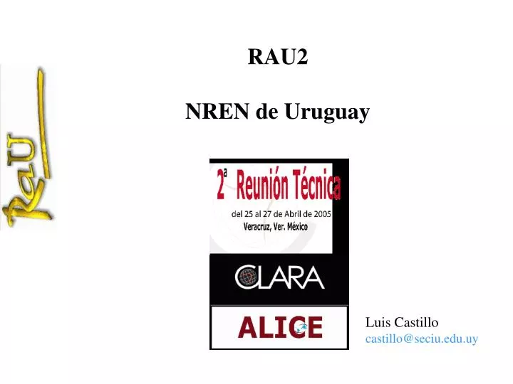 rau2 nren de uruguay