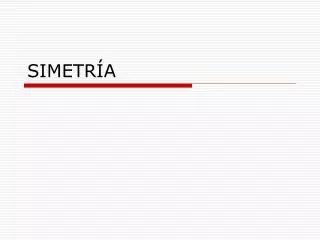 simetr a