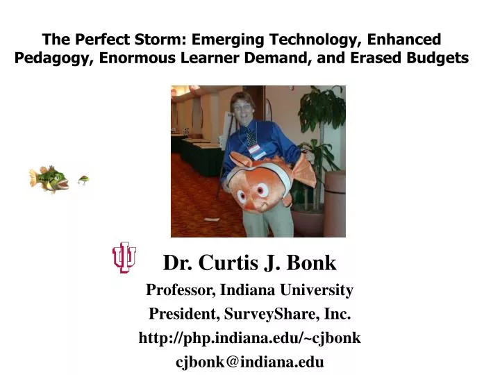 the perfect storm emerging technology enhanced pedagogy enormous learner demand and erased budgets