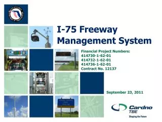 I-75 Freeway Management System