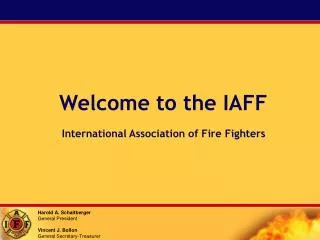 Welcome to the IAFF
