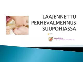 laajennettu perhevalmennus suupohjassa