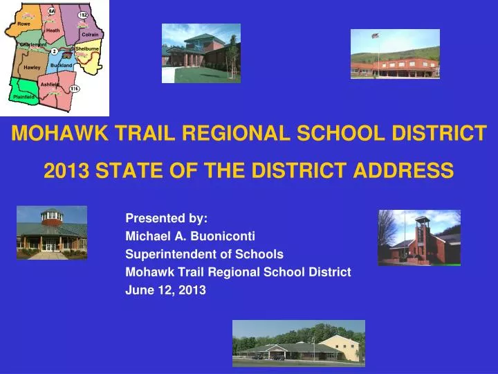 mohawk trail regional school district 2013 state of the district address