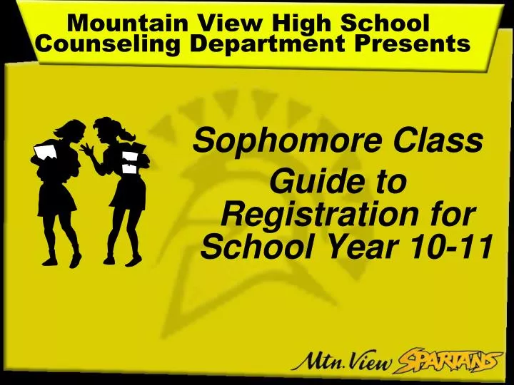 mountain view high school counseling department presents