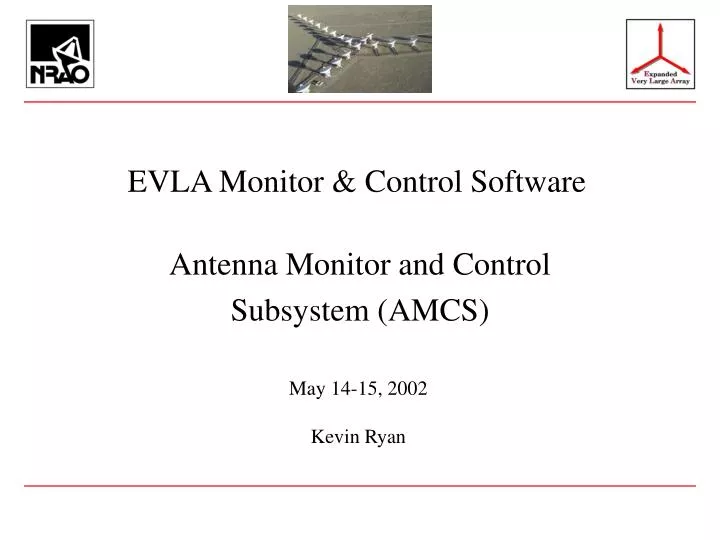 evla monitor control software