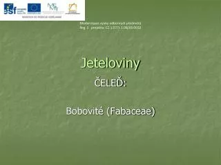 jeteloviny