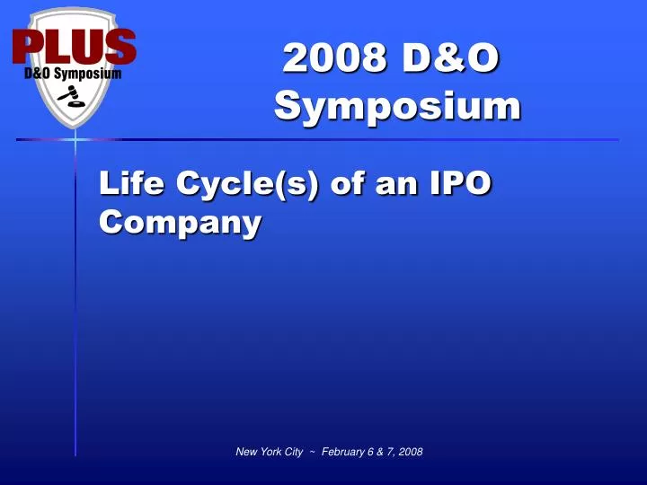 life cycle s of an ipo company
