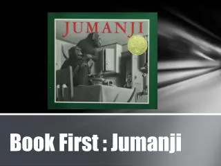 Book First : Jumanji