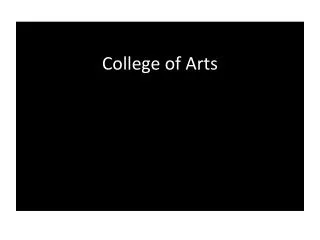 S College of Arts