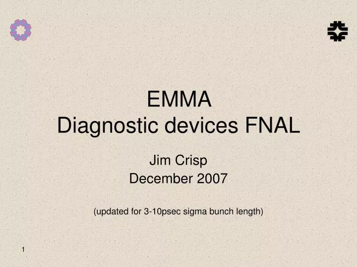 emma diagnostic devices fnal