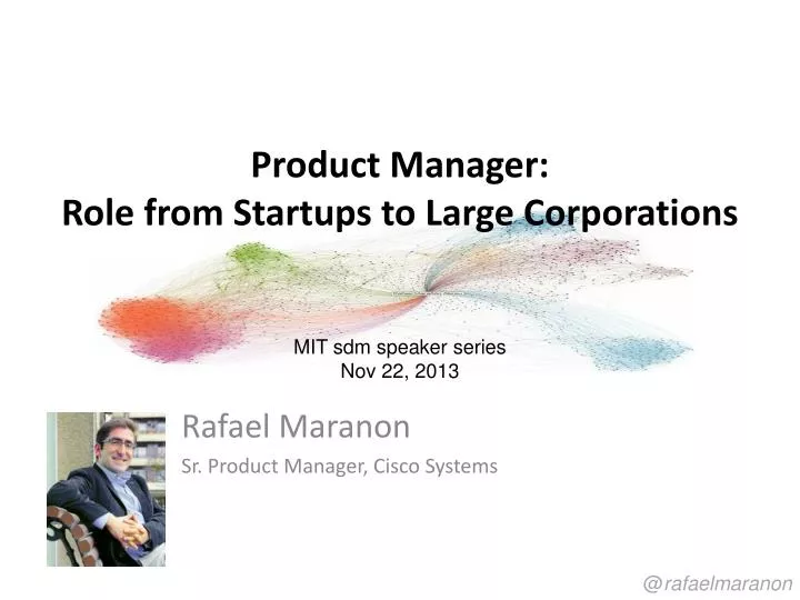 product manager role from startups to large corporations