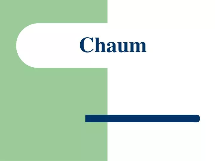 chaum