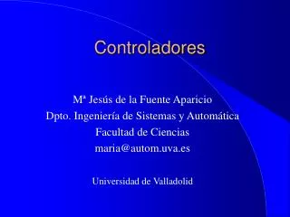 controladores
