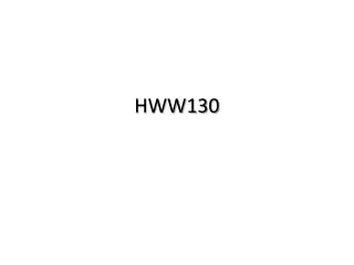 HWW130