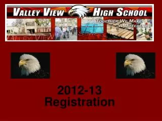 2012-13 Registration
