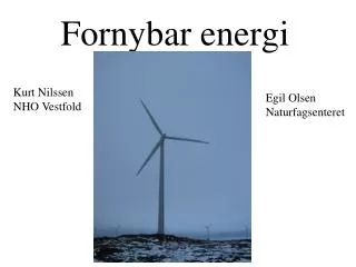 fornybar energi