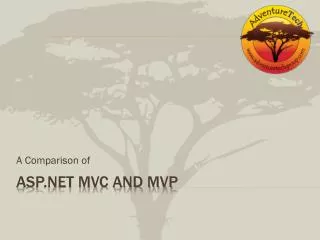 ASP.NET MVC and MVP