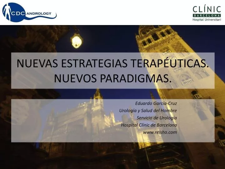 nuevas estrategias terap uticas nuevos paradigmas